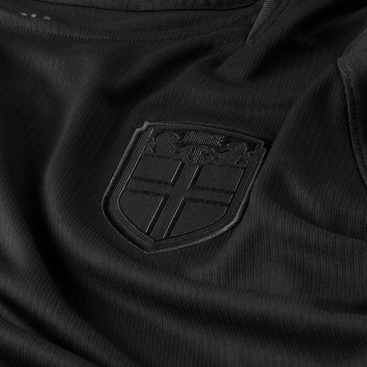 Nike Men's Norway 2026 Away Stadium Jersey (Black/Black) | SoccerWearhouse