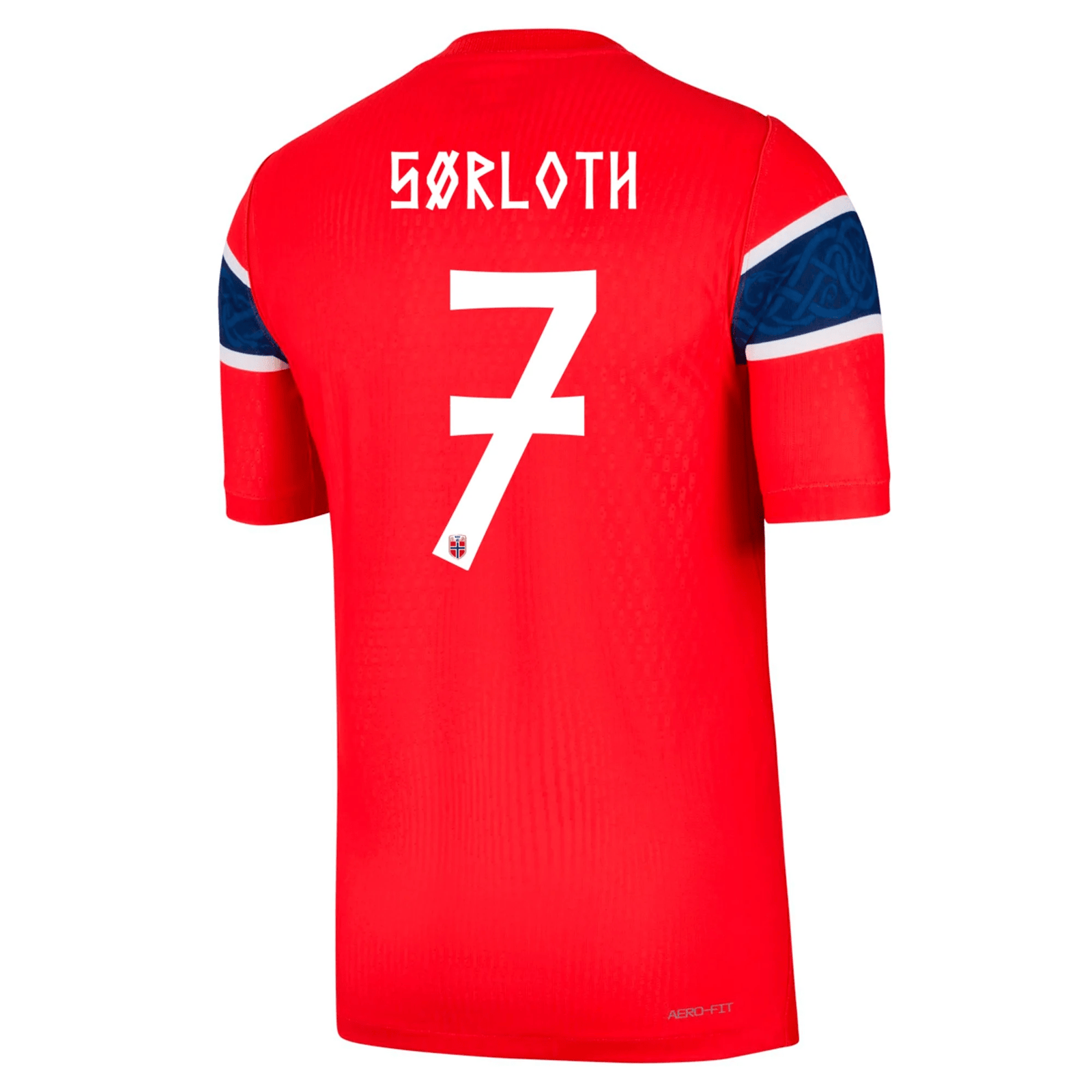 Nike Mens Norway Alexander Sørloth Match Authentic Home Jersey 2026 (Chile Red/White) | SoccerWearhouse