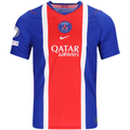 Nike Mens Paris Saint-Germain Home Jersey w/ Champions League Patches 26/27 (Blue/White/Red)
