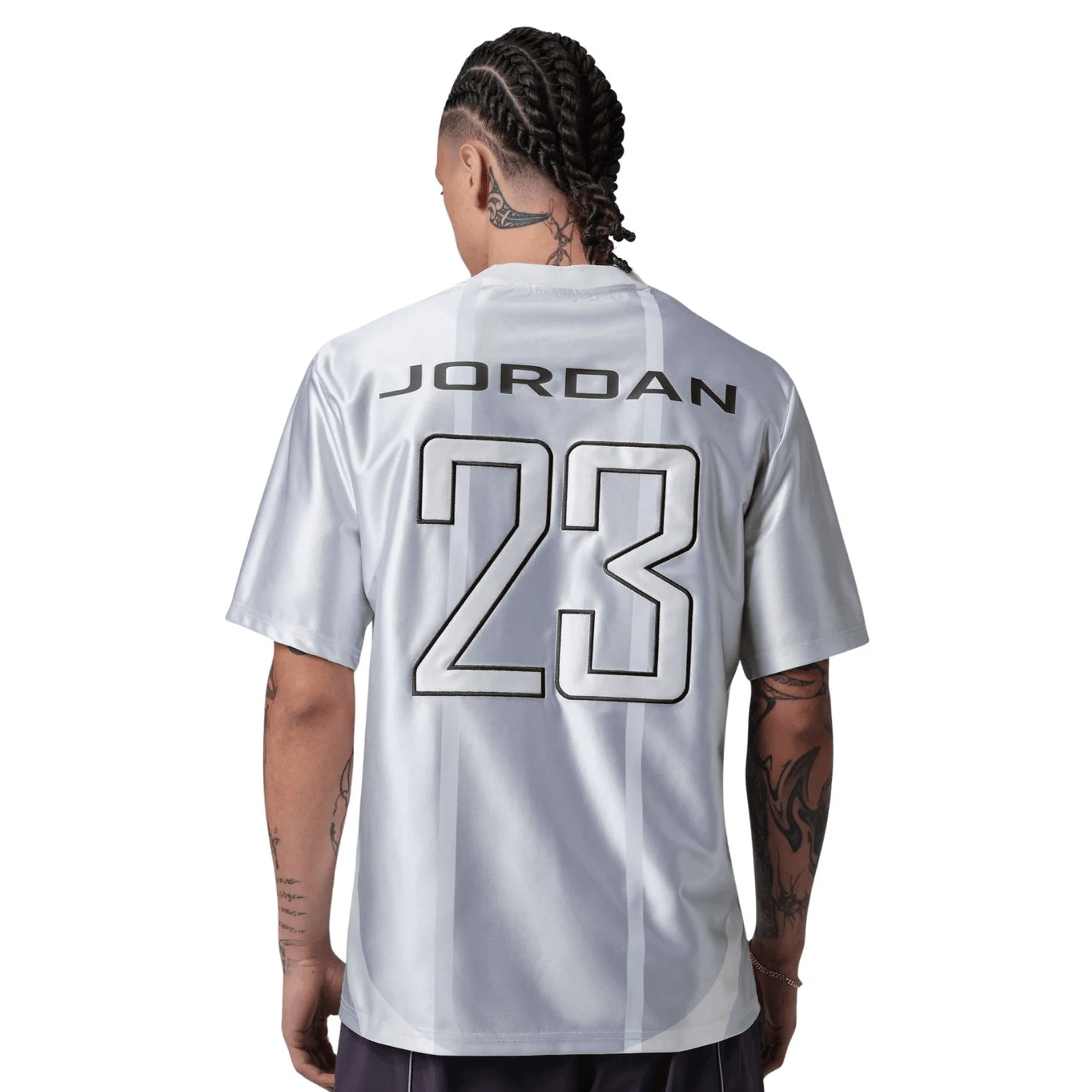Nike Men's Paris Saint - Germain Football Jersey 25/26 (Pure Platinum/Black) | SoccerWearhouse