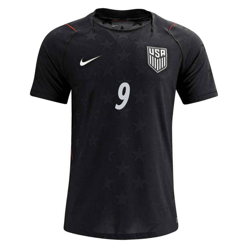 Nike Men's Pepi United States Match Authentic Away Jersey 2026 (Dark Obsidian/Pure Platinum) | SoccerWearhouse