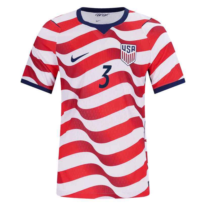 Nike Mens Richards United States Match Authentic Home Jersey 2026 (Sail/Midnight Navy) | SoccerWearhouse