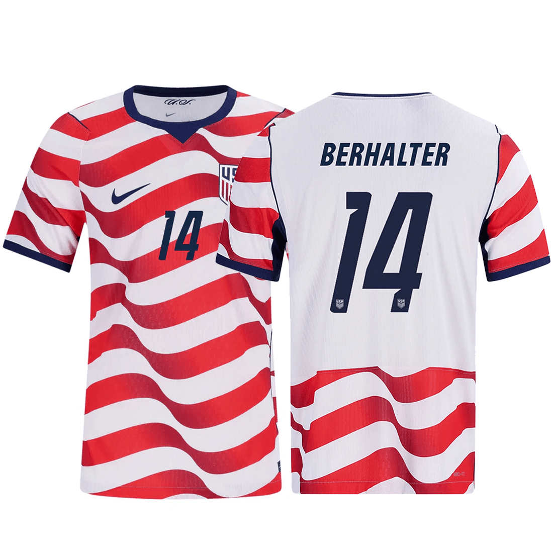 Nike Mens Sebastian Berhalter United States Match Authentic Home Jersey 2026 (Sail/Midnight Navy) | SoccerWearhouse