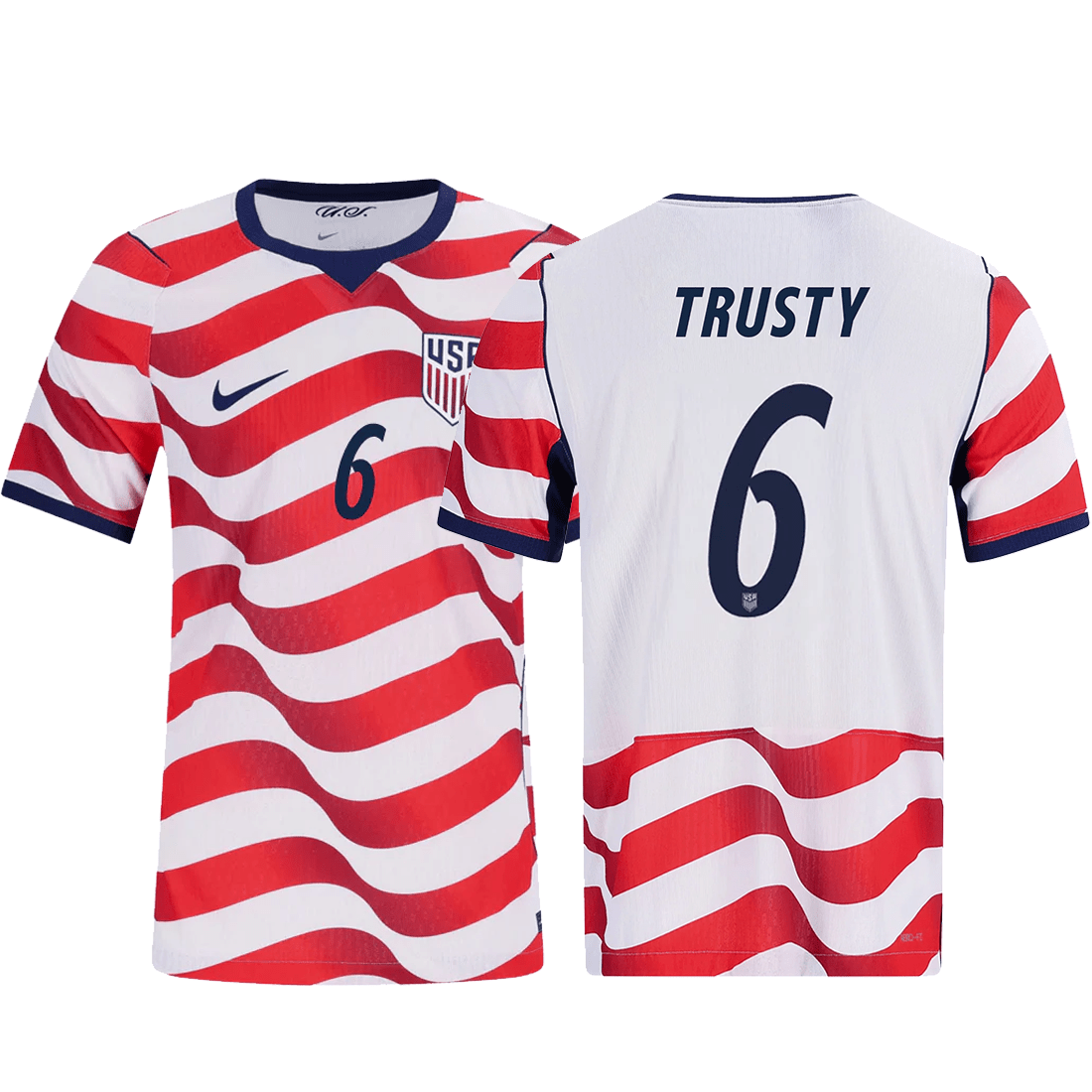 Nike Mens Trusty United States Match Authentic Home Jersey 2026 (Sail/Midnight Navy) | SoccerWearhouse