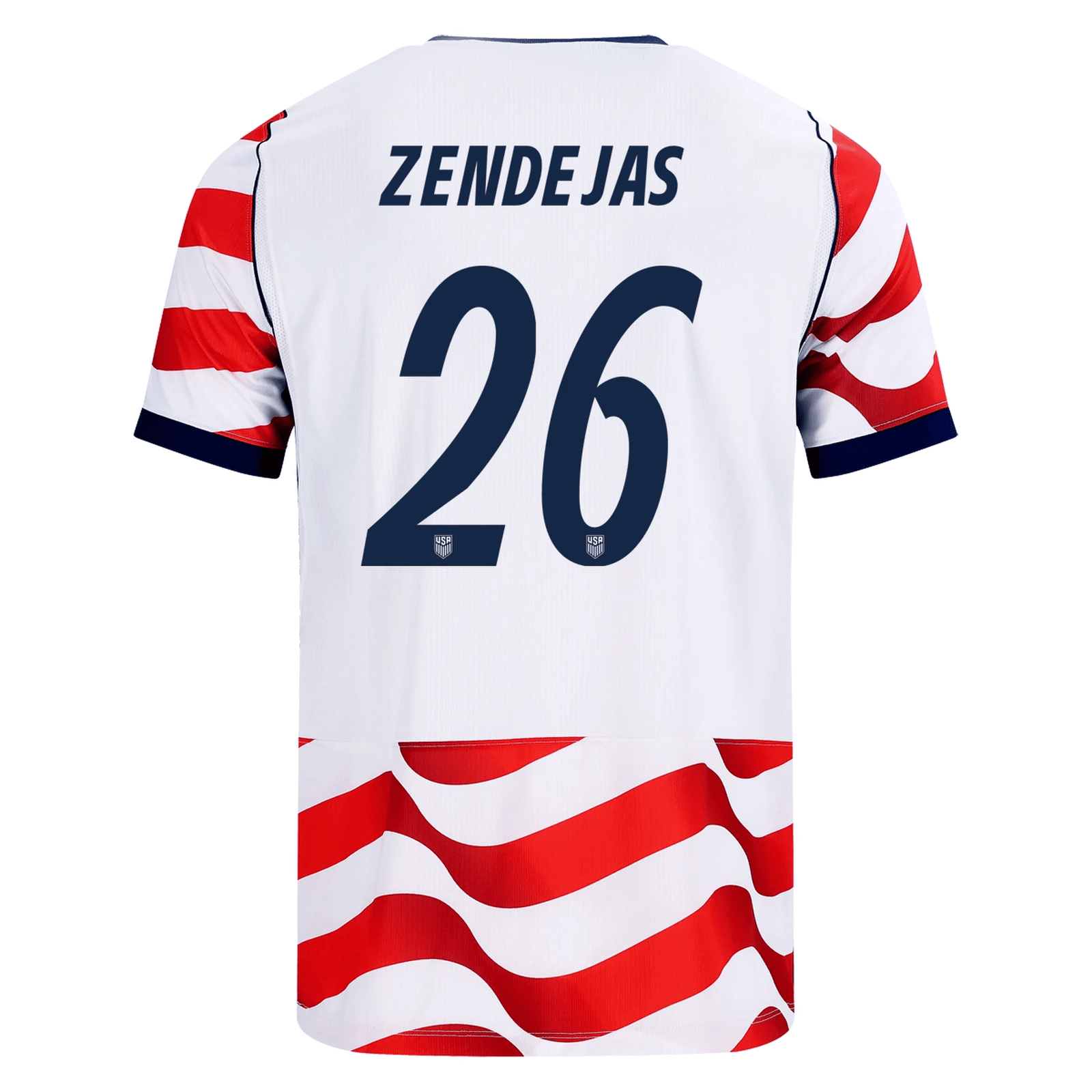 Nike Mens United States Alejandro Zendejas Stadium Home Jersey 2026 (Sail/Midnight Navy) | SoccerWearhouse