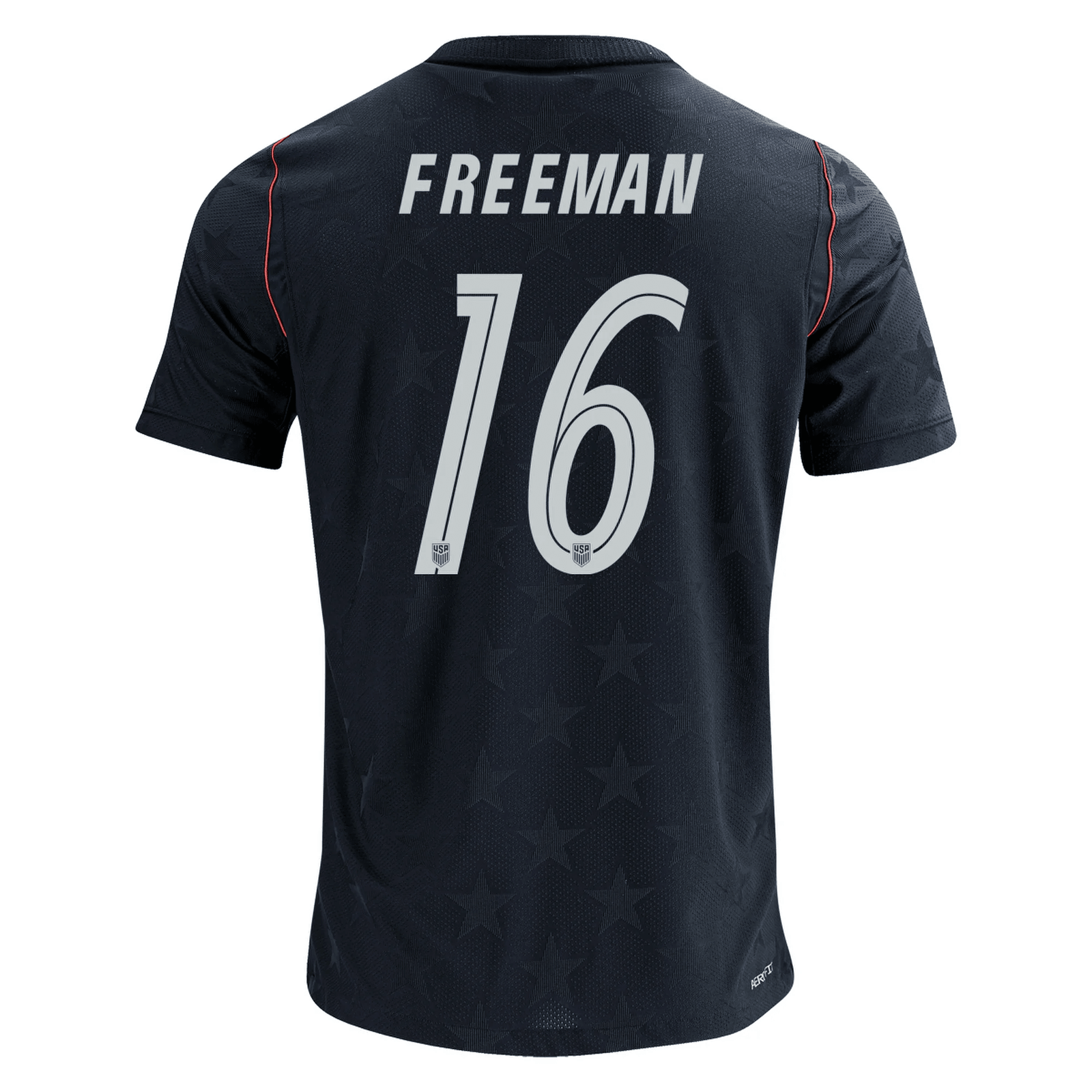 Nike Men's United States Alex Freeman Match Authentic Away Jersey 2026 (Dark Obsidian/Pure Platinum) | SoccerWearhouse