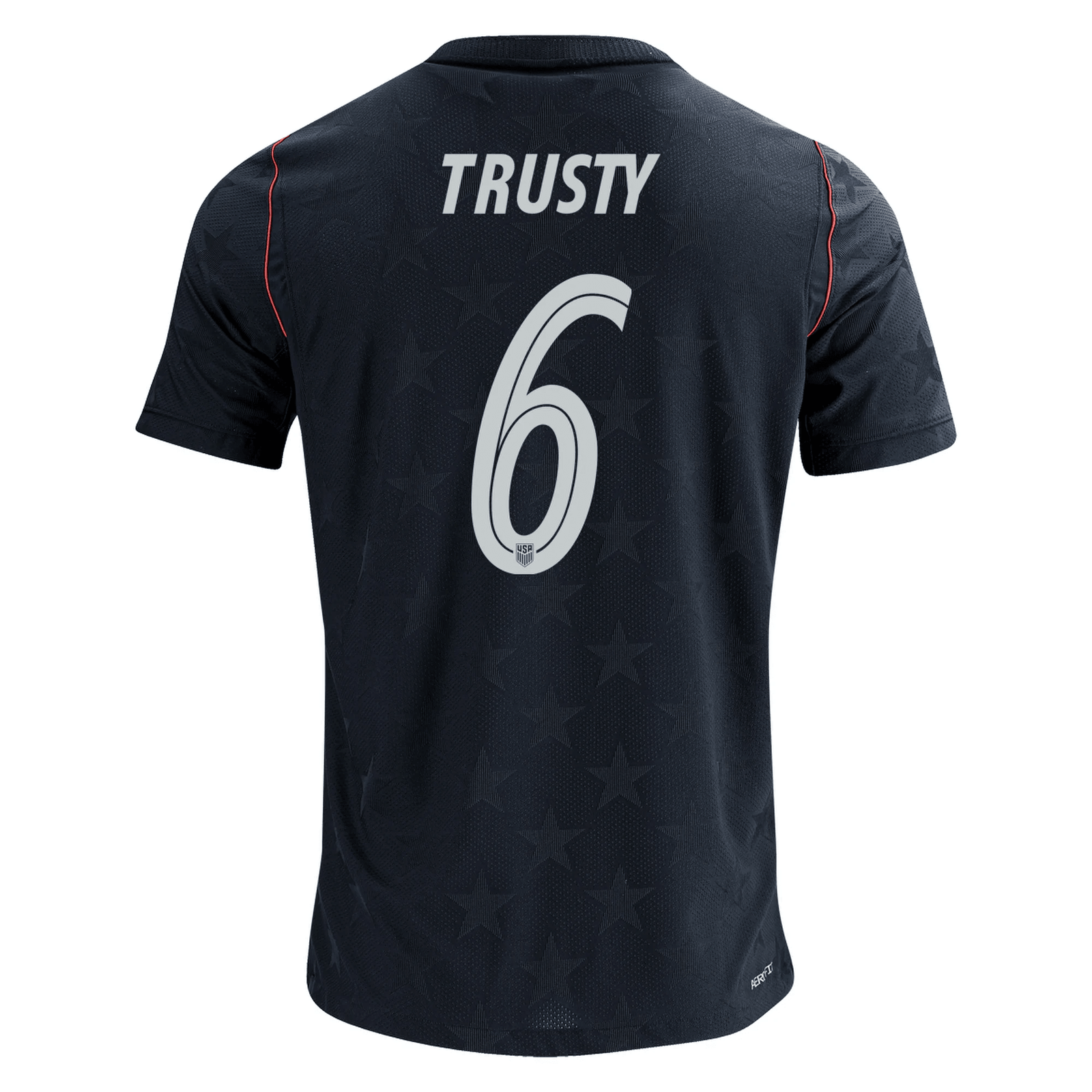 Nike Men's United States Auston Trusty Match Authentic Away Jersey 2026 (Dark Obsidian/Pure Platinum) | SoccerWearhouse