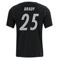 Nike Mens United States Brady Away Stadium Jersey 2026 (Dark Obsidian/Pure Platinum)