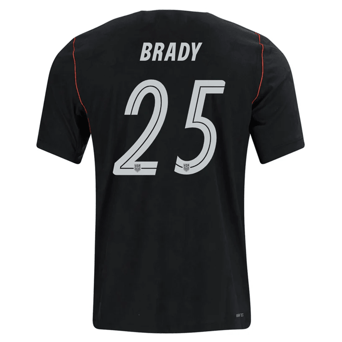 Nike Mens United States Brady Away Stadium Jersey 2026 (Dark Obsidian/Pure Platinum) | SoccerWearhouse