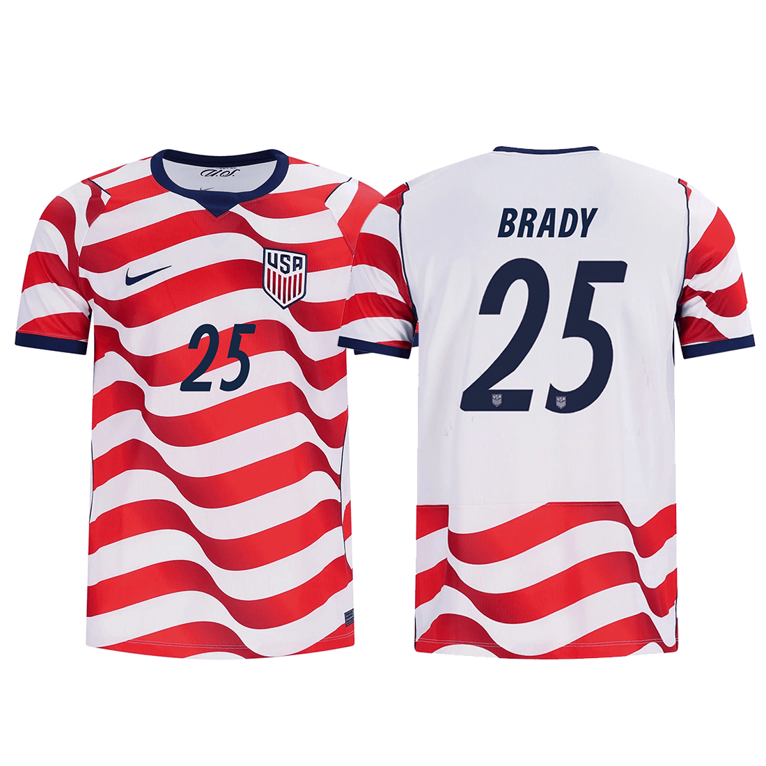 Nike Mens United States Brady Stadium Home Jersey 2026 (Sail/Midnight Navy) | SoccerWearhouse