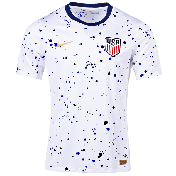 Nike Mens United States Home Jersey 23/24 (White/Loyal Blue) | SoccerWearhouse