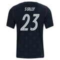 Nike Mens United States Joe Scally Away Stadium Jersey 2026 (Dark Obsidian/Pure Platinum)