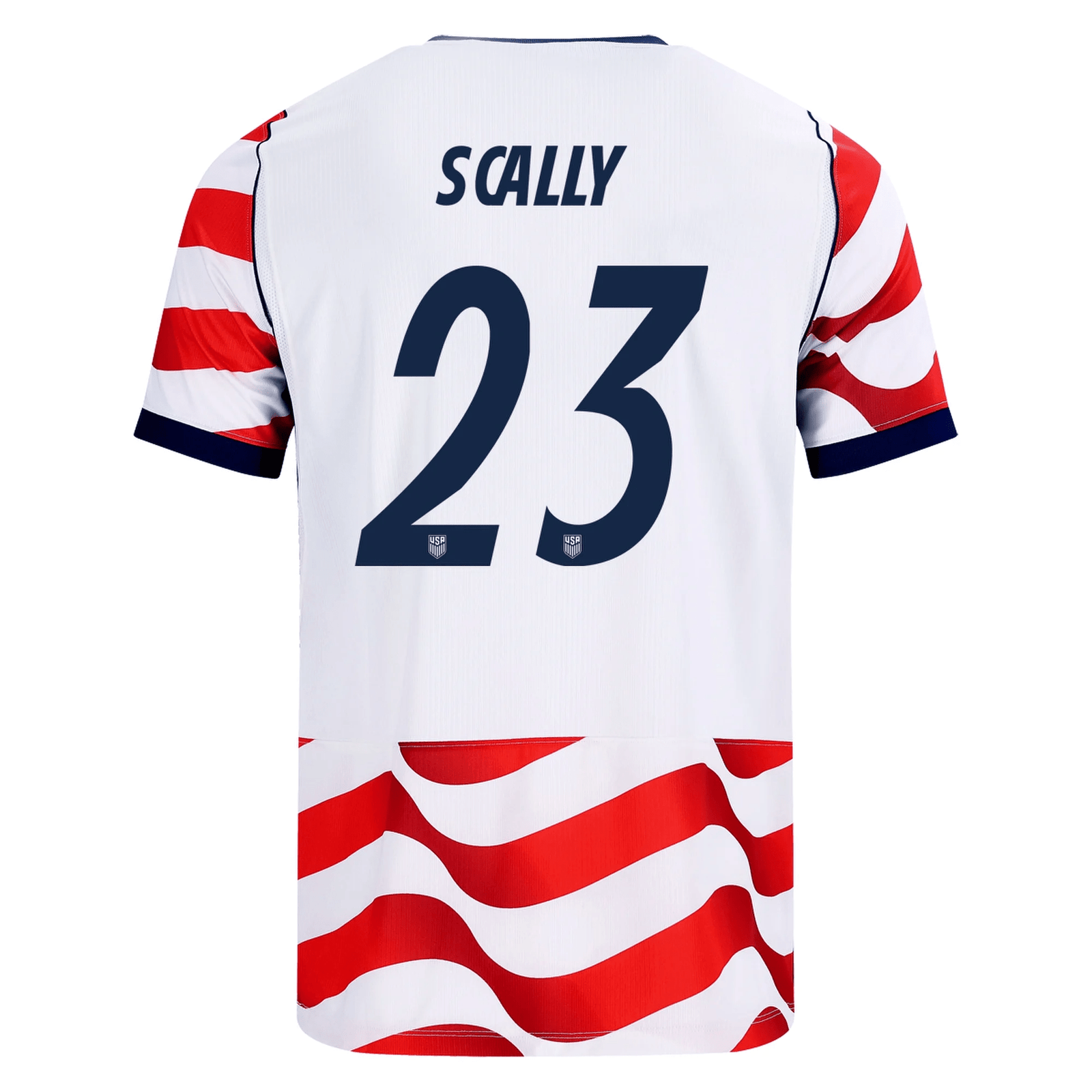 Nike Mens United States Joe Scally Stadium Home Jersey 2026 (Sail/Midnight Navy) | SoccerWearhouse