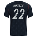 Nike Mens United States Mark McKenzie Away Stadium Jersey 2026 (Dark Obsidian/Pure Platinum)