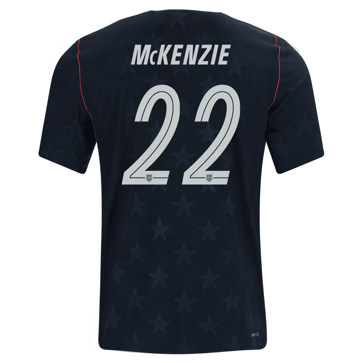 Nike Mens United States Mark McKenzie Away Stadium Jersey 2026 (Dark Obsidian/Pure Platinum) | SoccerWearhouse
