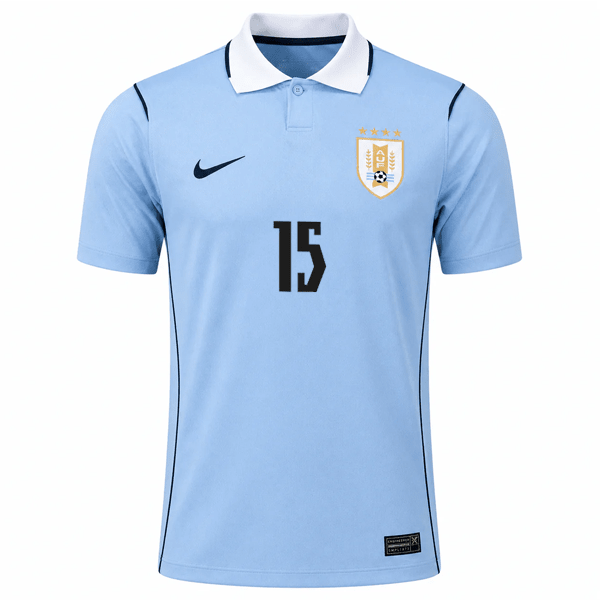 Nike Mens Uruguay Federico Valverde Match Authentic Home Jersey 2026 (Royal Tint/Obsidian) | SoccerWearhouse