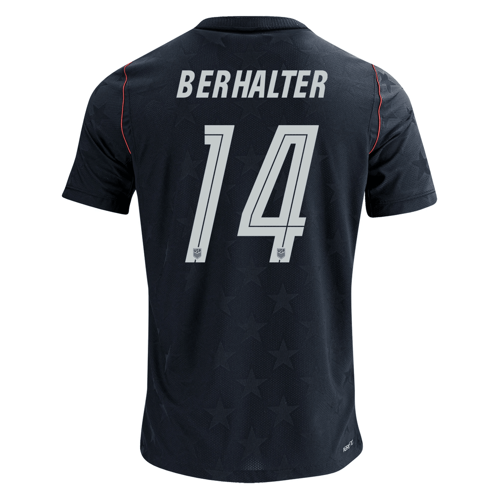 Nike Men's Weah United States Match Authentic Away Jersey 2026 (Dark Obsidian/Pure Platinum) | SoccerWearhouse