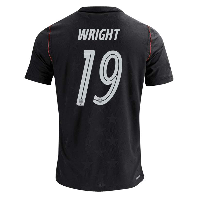 Nike Men's Wright United States Match Authentic Away Jersey 2026 (Dark Obsidian/Pure Platinum) | SoccerWearhouse