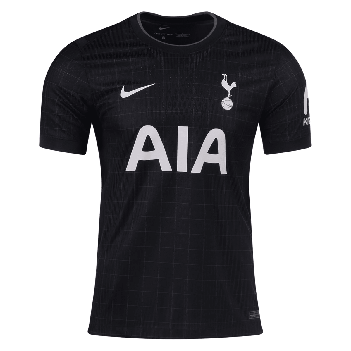 Nike Moore Tottenham Hotspur Authentic Away Jersey 25/26 w/ EPL Patch (Black/Iron) | SoccerWearhouse
