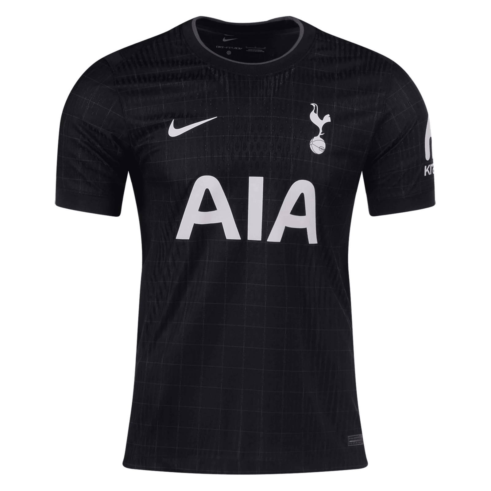 Nike Maddison Tottenham Hotspur Authentic Away Jersey 25/26 w/ EPL Patch (Black/Iron) | SoccerWearhouse
