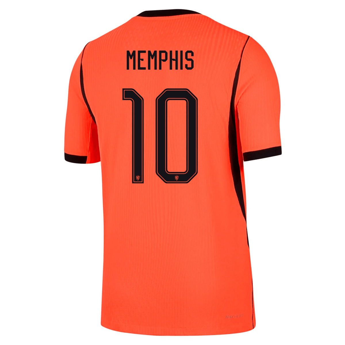 Nike Netherlands Memphis Depay Match Authentic Home Jersey 2026 (Hyper Crimson/Black) | SoccerWearhouse