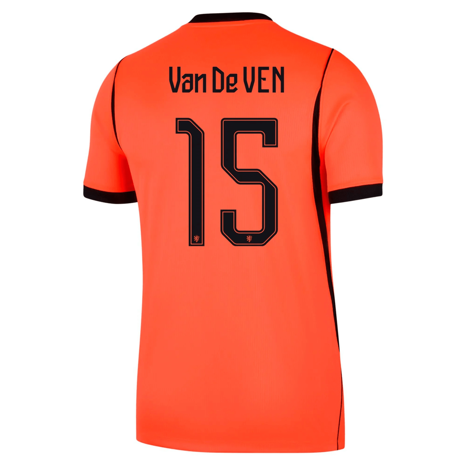Nike Netherlands Micky van de Ven Home Jersey 2026 (Hyper Crimson/Black) | SoccerWearhouse