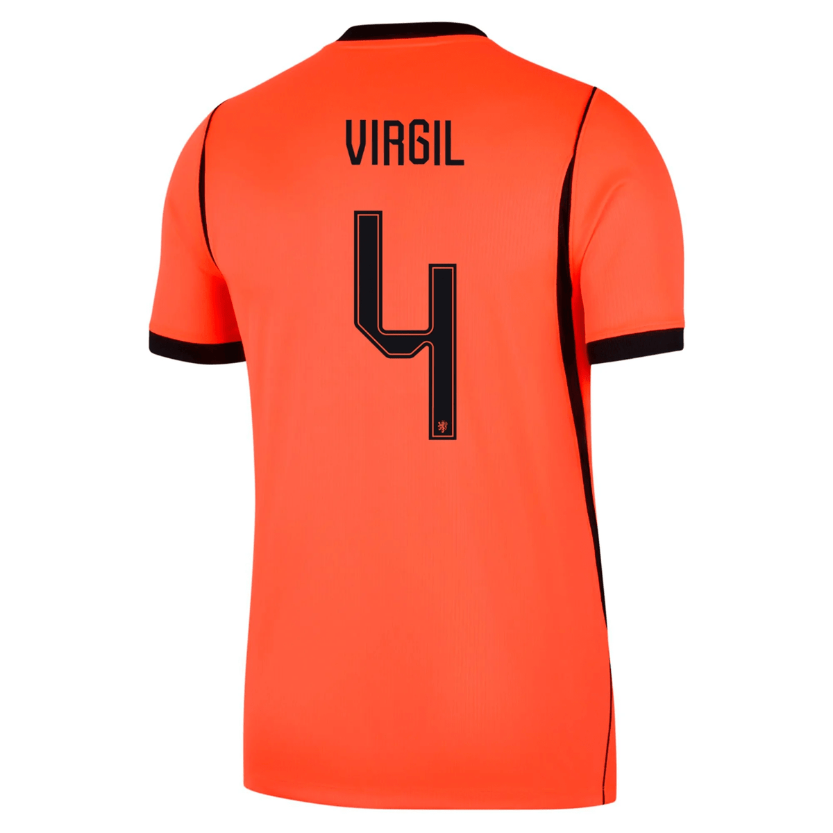 Nike Netherlands Virgil Van Dijk Home Jersey 2026 (Hyper Crimson/Black) | SoccerWearhouse