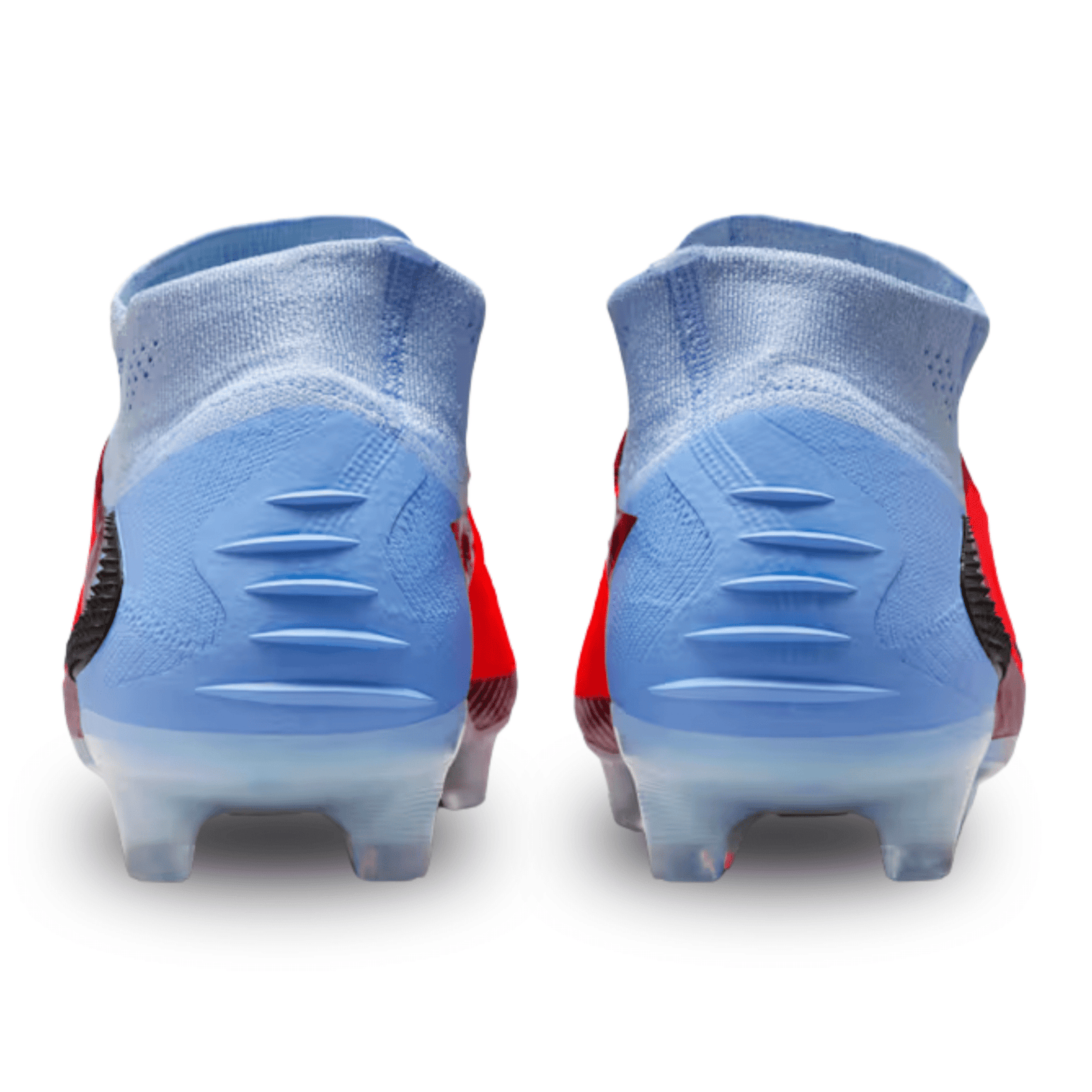 Nike Phantom 6 High Elite Firm Ground Soccer Cleats (Royal Tint/Bright Crimson) | SoccerWearhouse