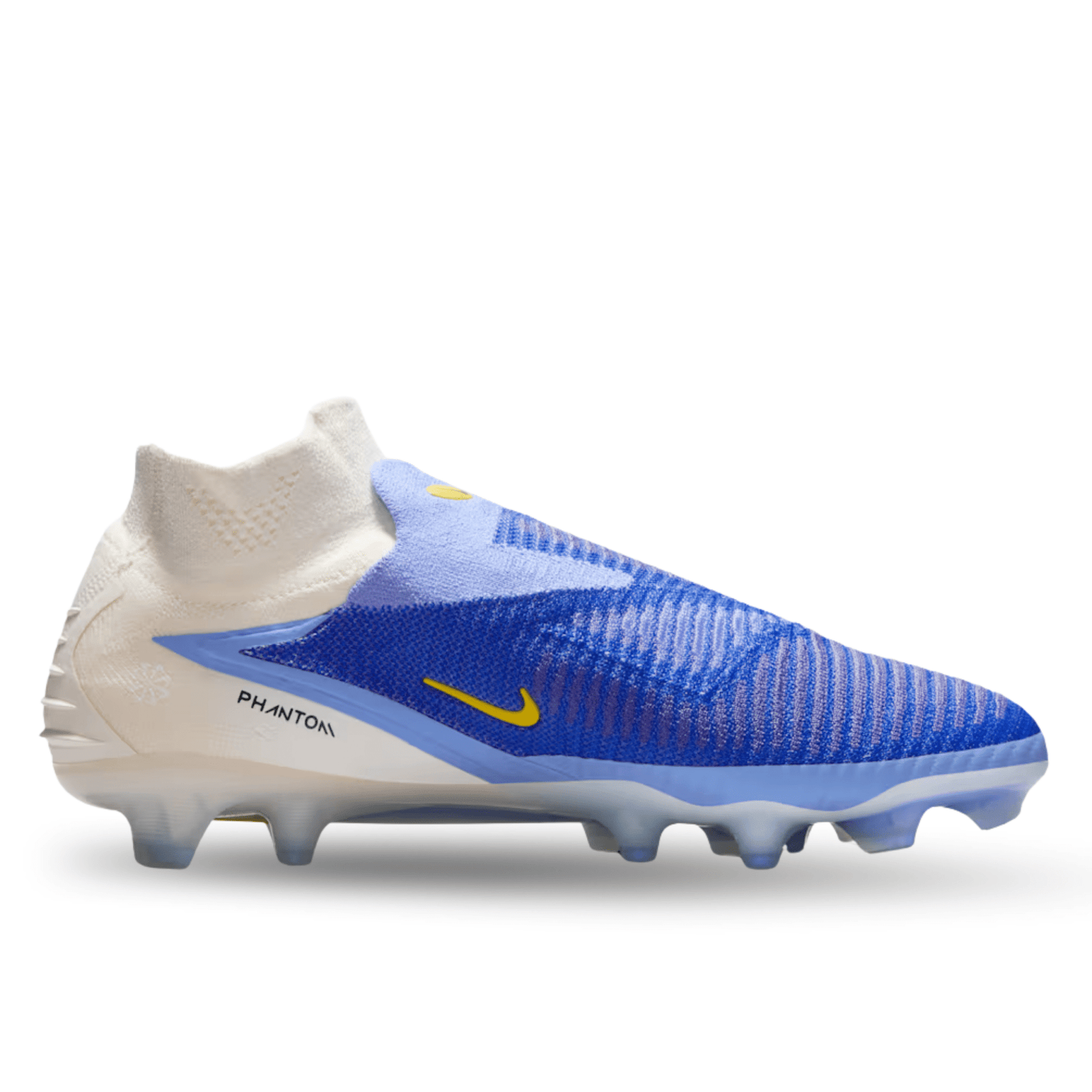 Nike Phantom 6 High Elite LV8 FG Soccer Cleats (Racer Blue/Obsidian) | SoccerWearhouse
