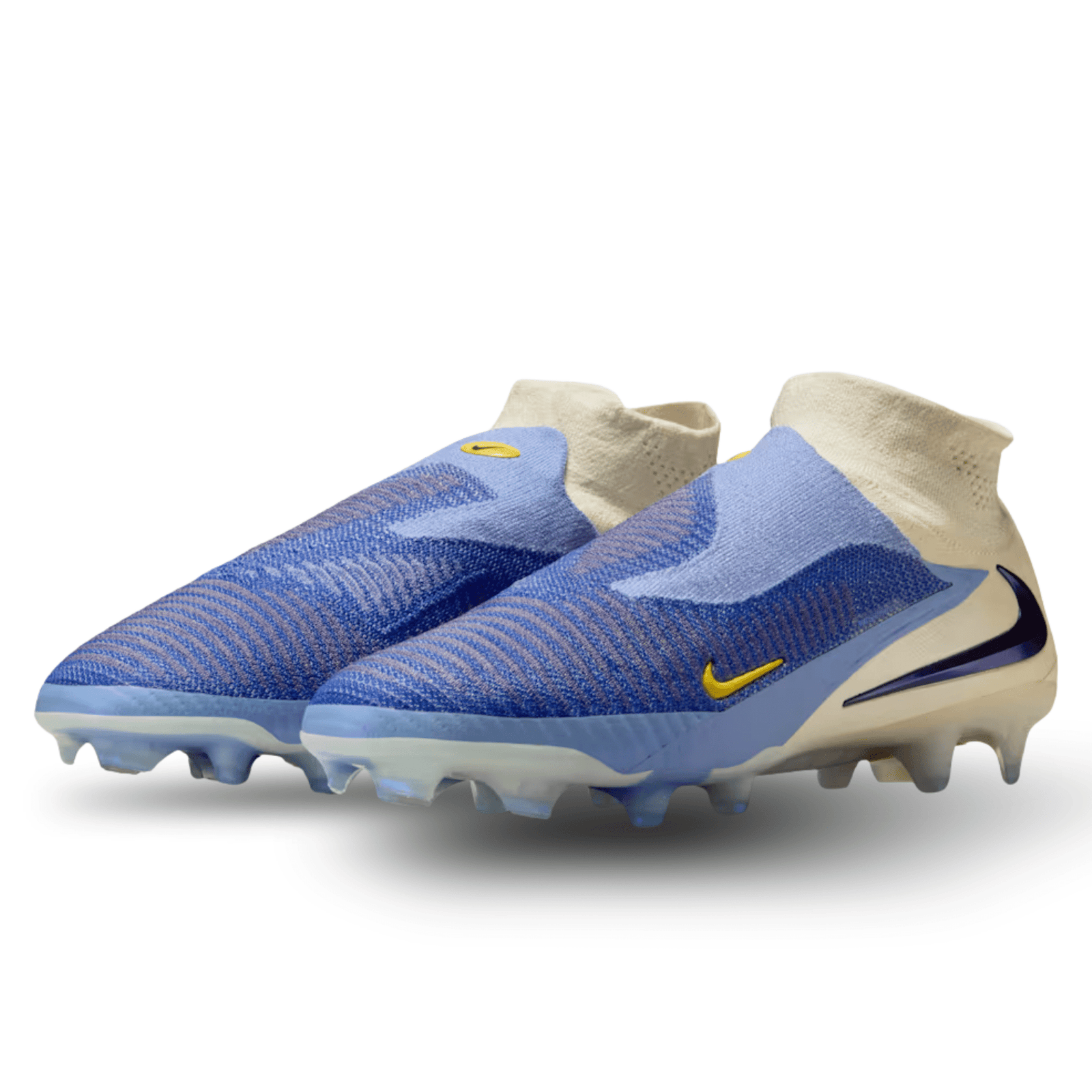 Nike Phantom 6 High Elite LV8 FG Soccer Cleats (Racer Blue/Obsidian) | SoccerWearhouse