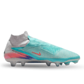 Nike Phantom 6 High Elite NU2 Firm Ground Soccer Cleats (Pistachio Frost/Hyper Orange)