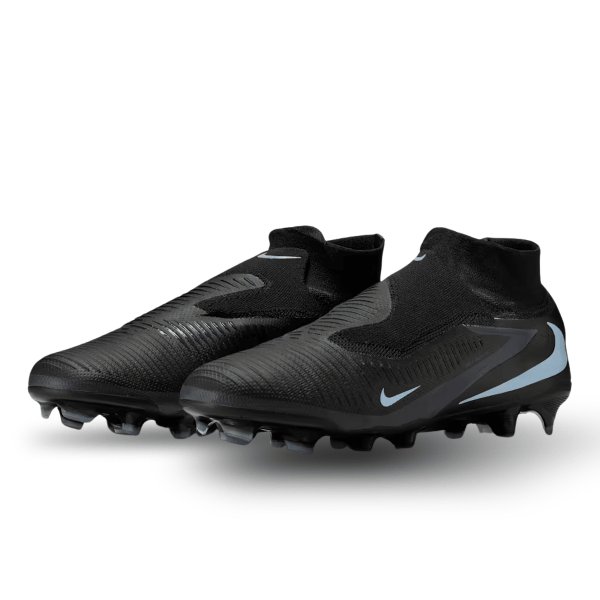 Nike Phantom 6 High Pro Firm Ground Soccer Cleats (Black/Black) | SoccerWearhouse
