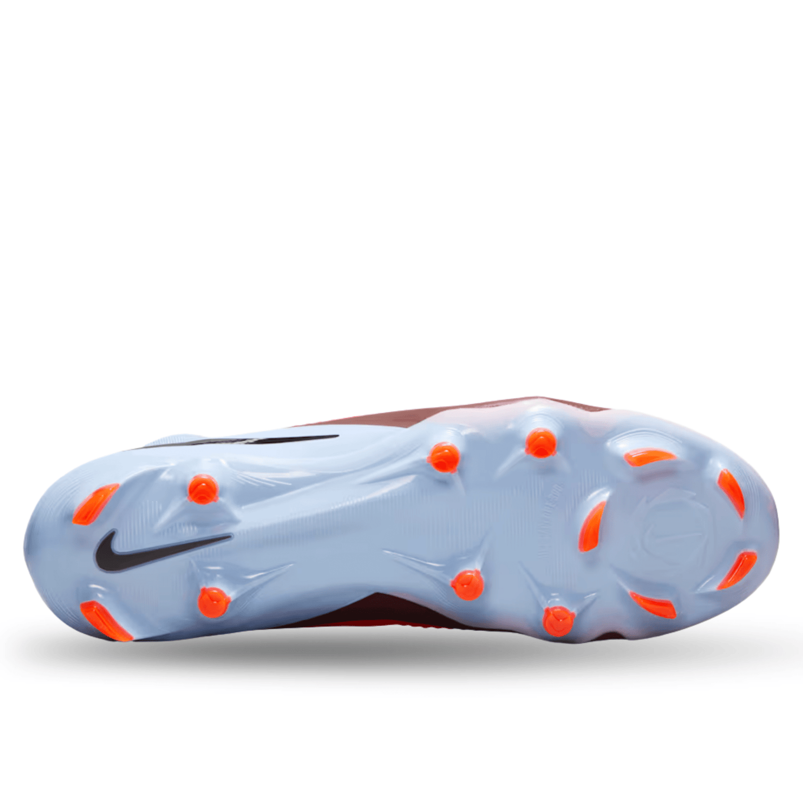Nike Phantom 6 High Pro Firm Ground Soccer Cleats (Royal Tint/Bright Crimson) | SoccerWearhouse