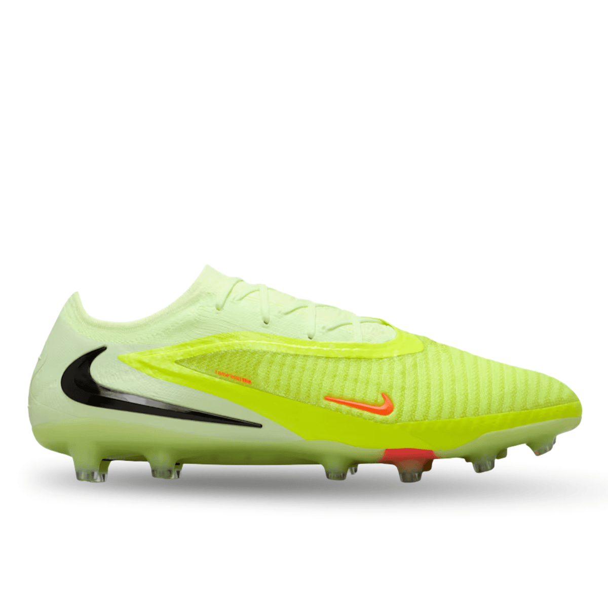 Nike Phantom 6 Low Elite Artificial Grass - Pro Soccer Cleats (Hyper Crimson/Black/Limelight) | SoccerWearhouse
