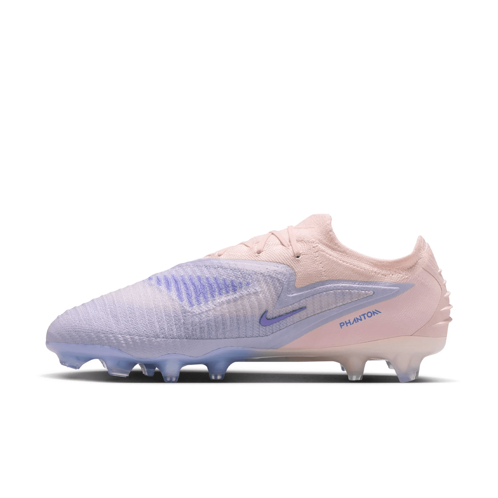 Nike Phantom 6 Low Elite LV8 FG Soccer Cleats (Ghost/Guava Ice) | SoccerWearhouse