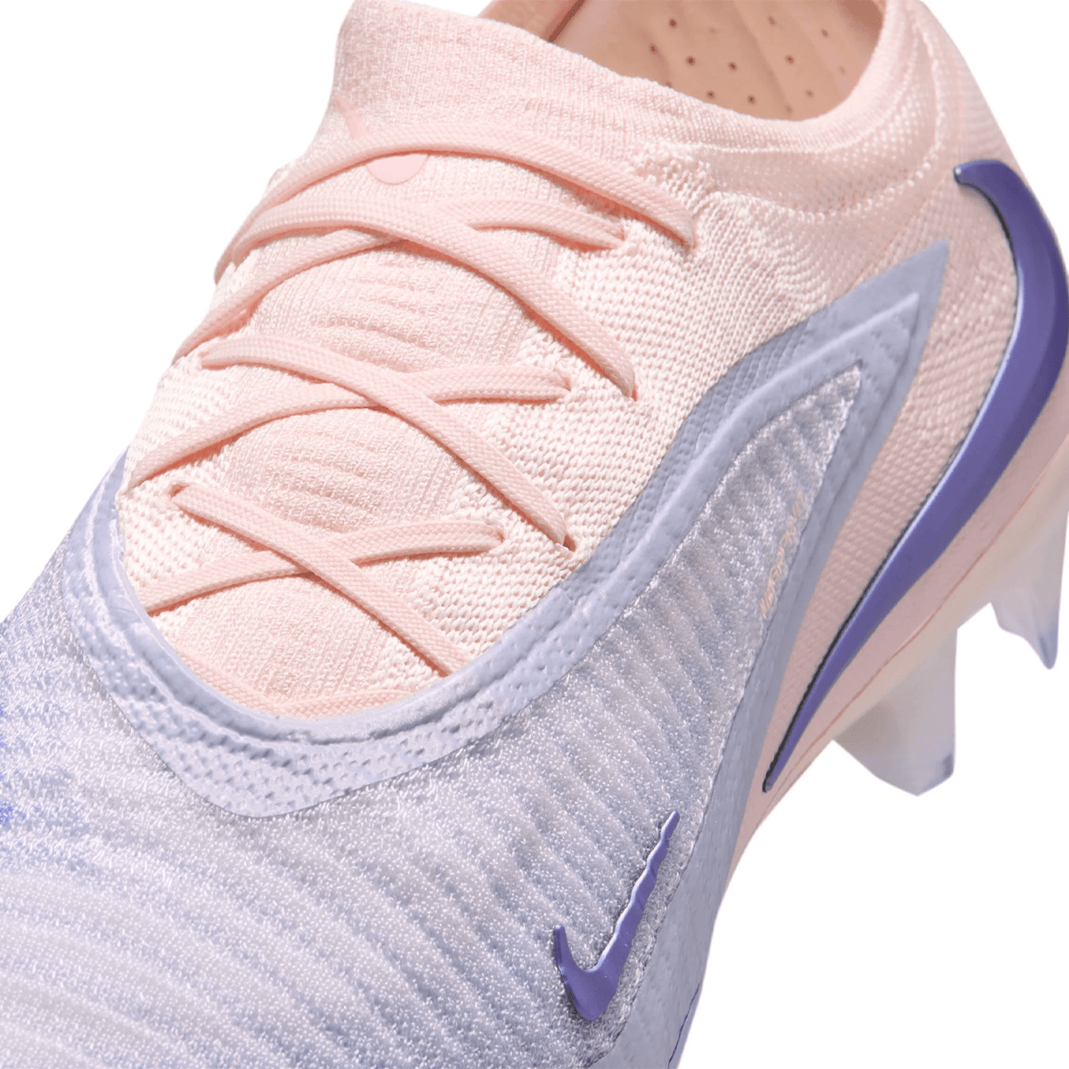 Nike Phantom 6 Low Elite LV8 FG Soccer Cleats (Ghost/Guava Ice) | SoccerWearhouse