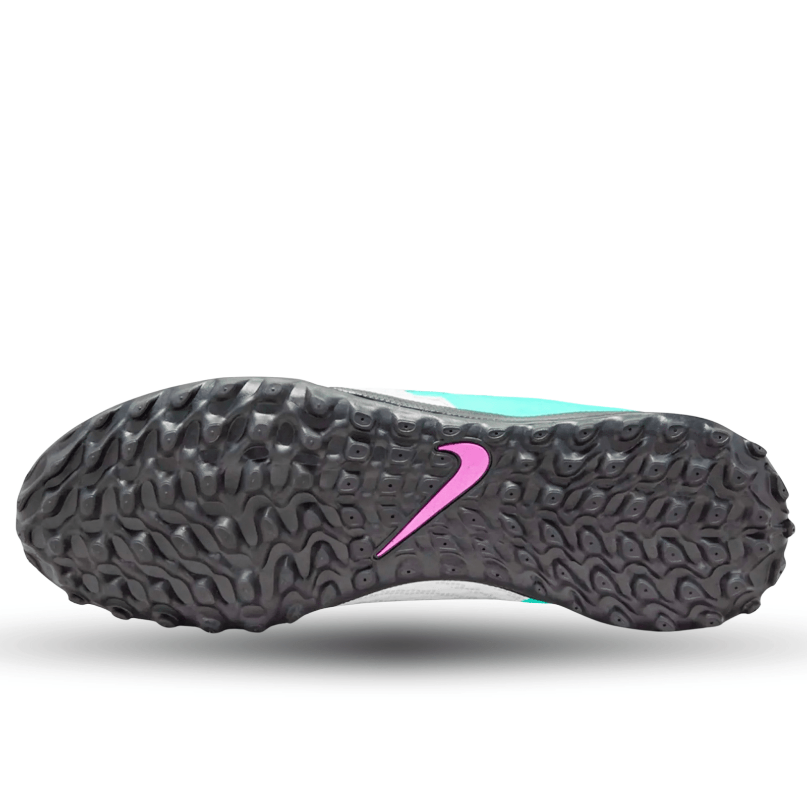 Nike Phantom GX Academy DF Turf Soccer Shoes (Hyper Turquoise/Black - Fuchsia Dream) | SoccerWearhouse