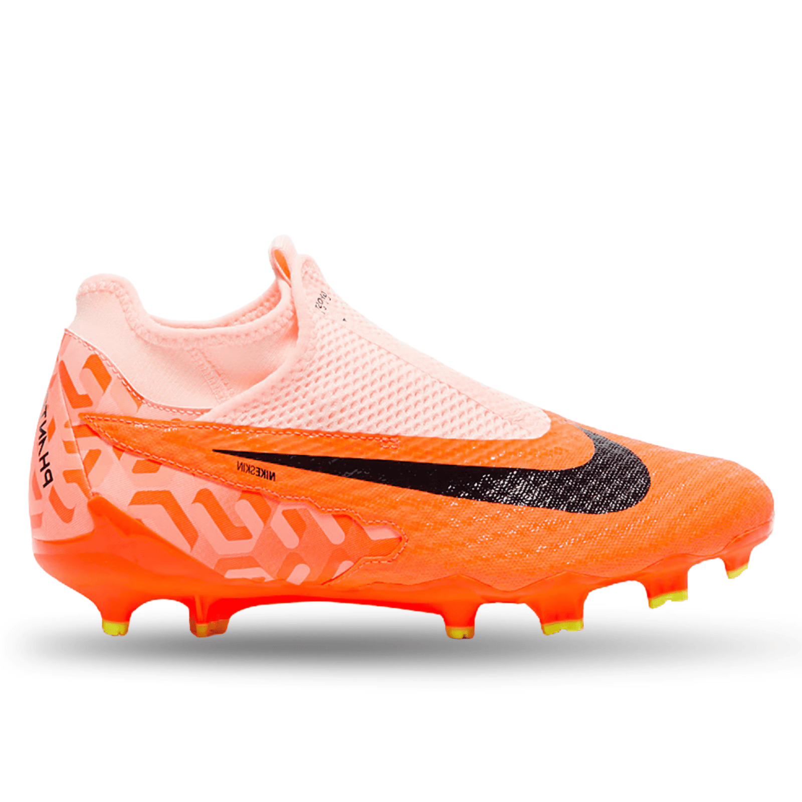 Nike Phantom GX Academy Firm Ground Soccer Cleats (Guava Ice/Black) | SoccerWearhouse