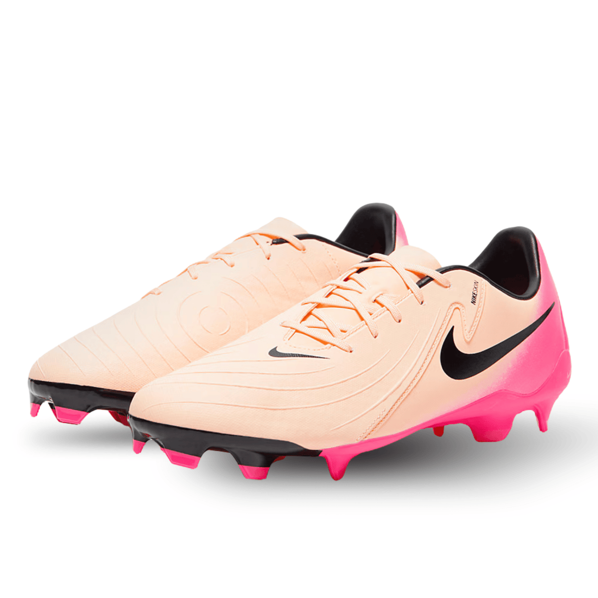 Nike Phantom GX II Academy FG/MG 800 (Crimson Tint/Black - Pink Blast) | SoccerWearhouse