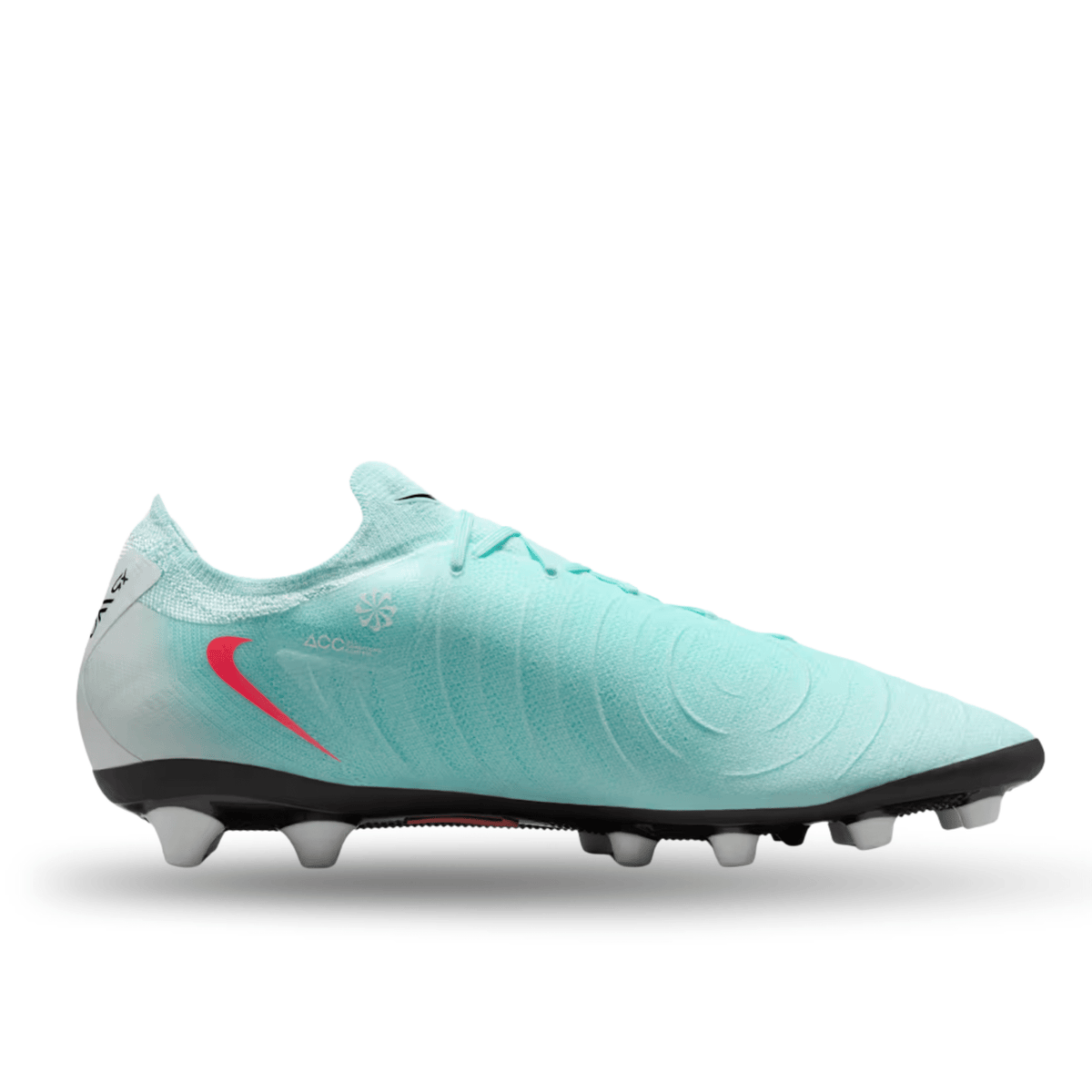 Nike Phantom GX II Pro AG - Pro Soccer Cleats (Mint/Atomic Red) | SoccerWearhouse
