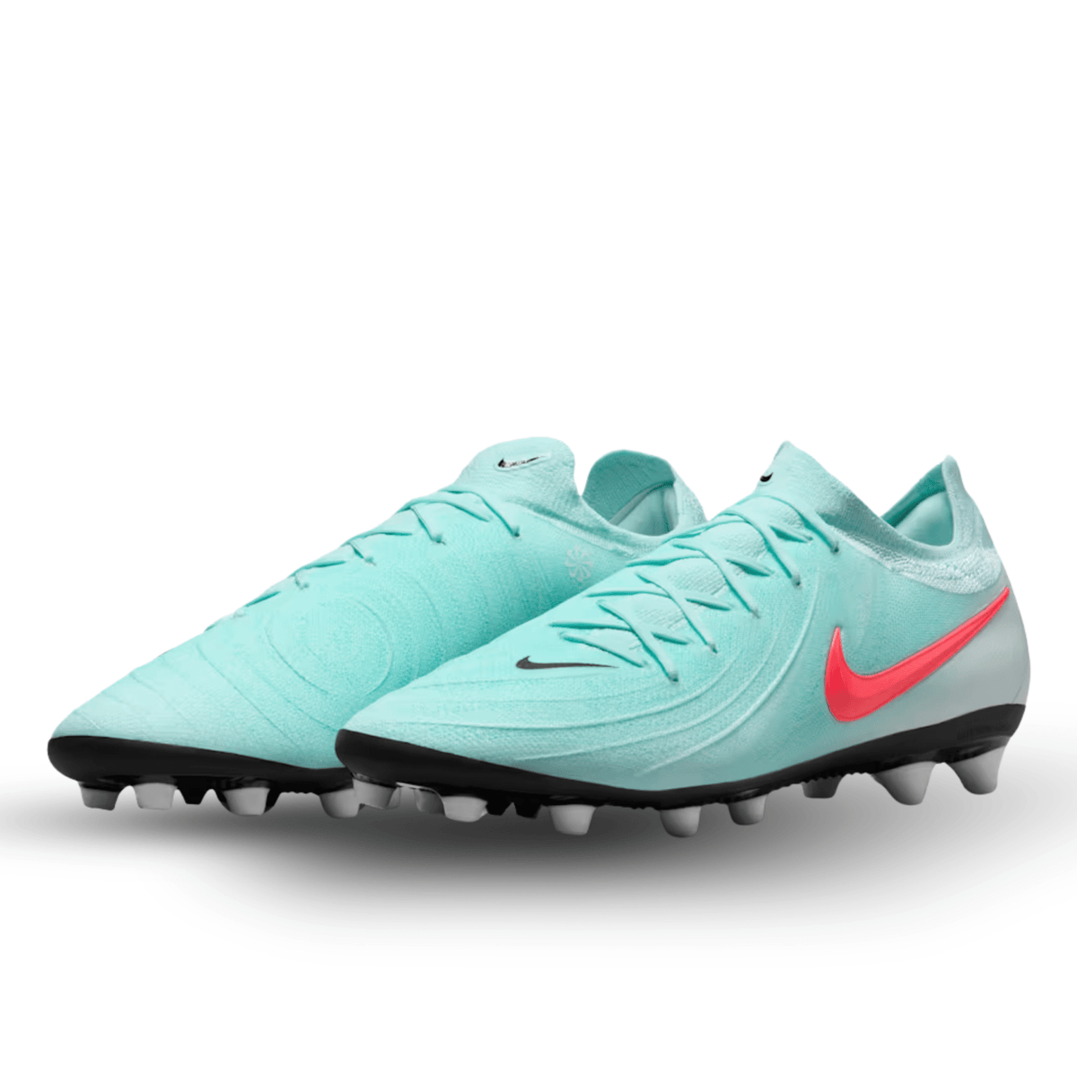 Nike Phantom GX II Pro AG - Pro Soccer Cleats (Mint/Atomic Red) | SoccerWearhouse