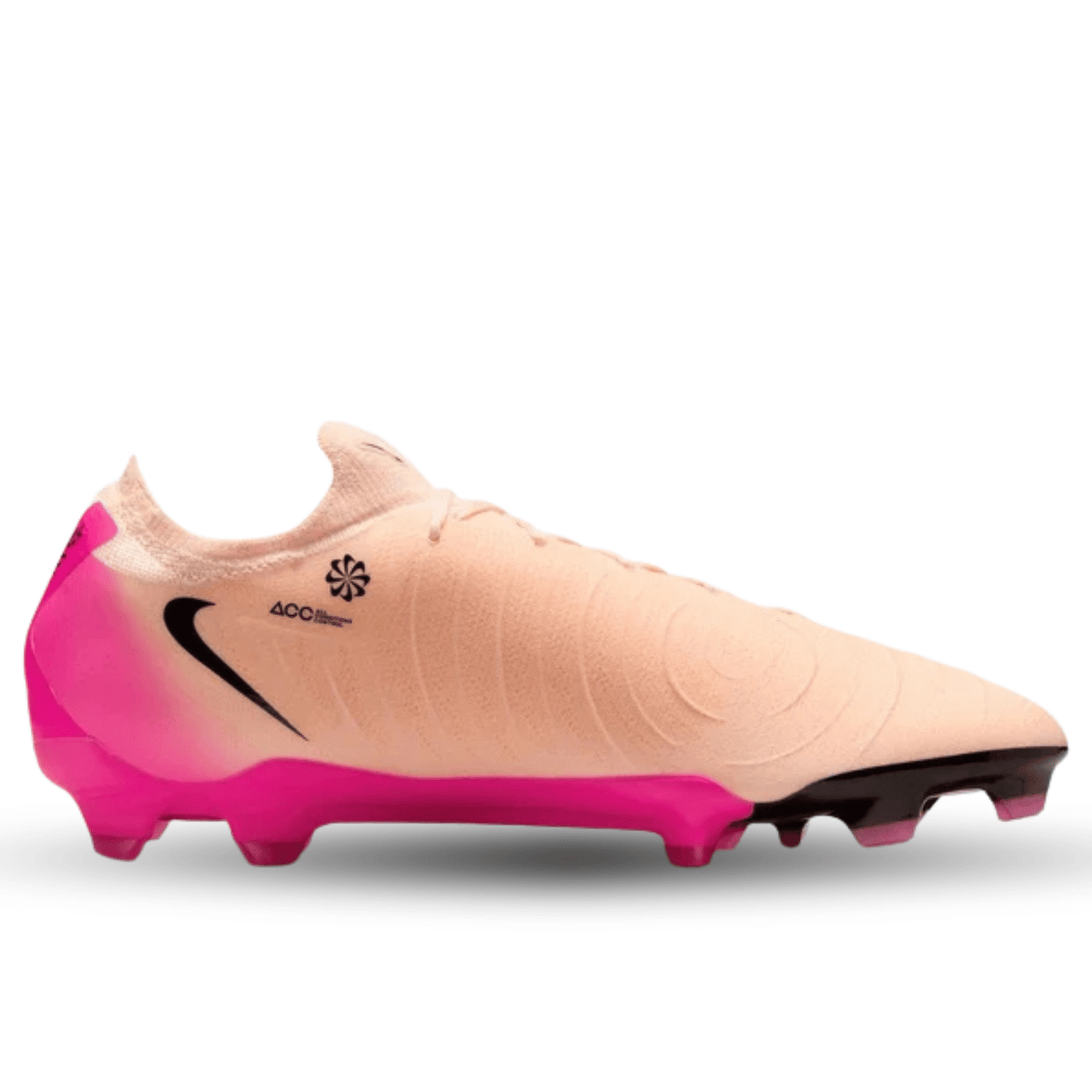 Nike Phantom GX II Pro FG 800 (Crimson Tint/Black - Pink Blast) | SoccerWearhouse