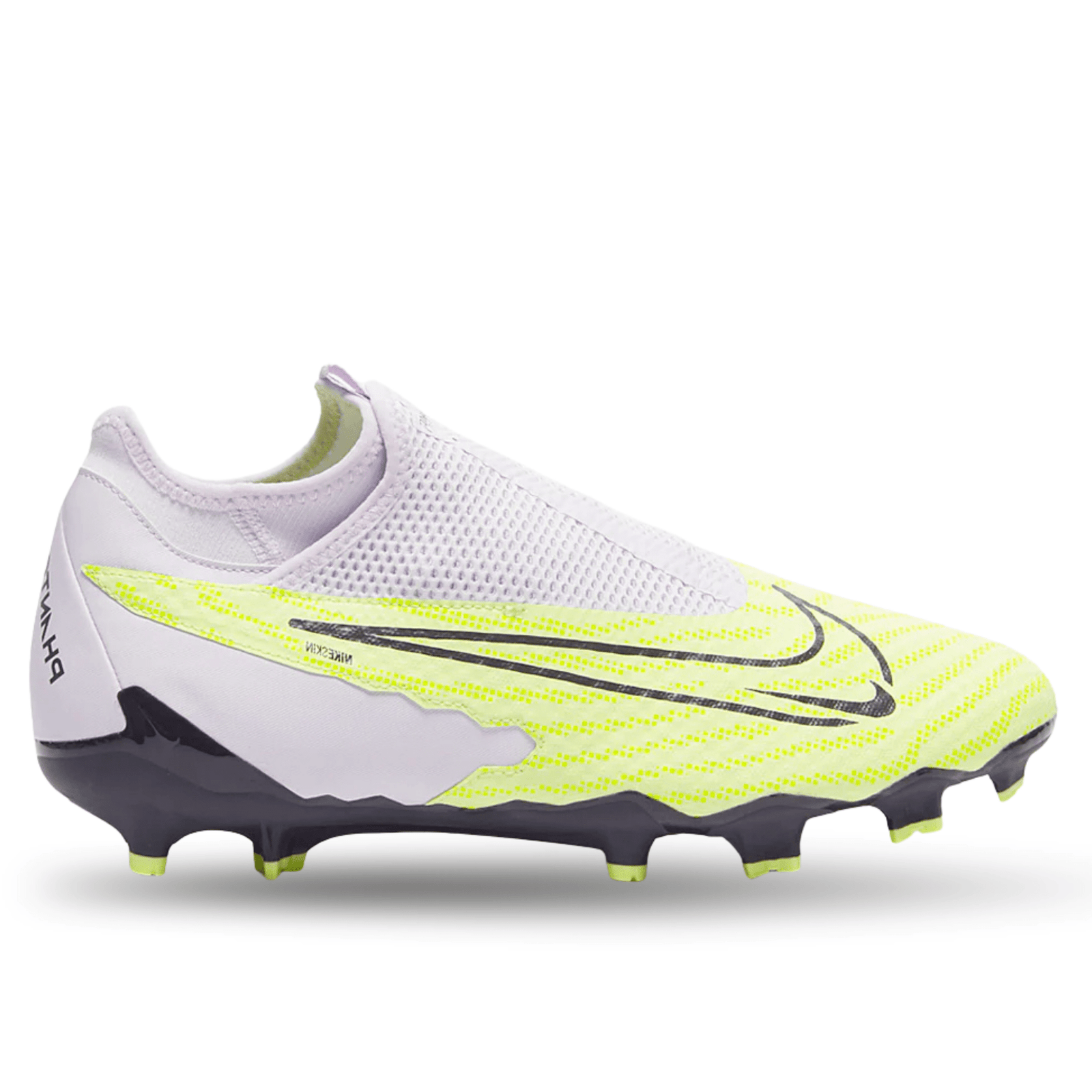 Nike Phantom GX Pro DF Firm Ground Soccer Cleats (Barely Volt/Gridiron) | SoccerWearhouse