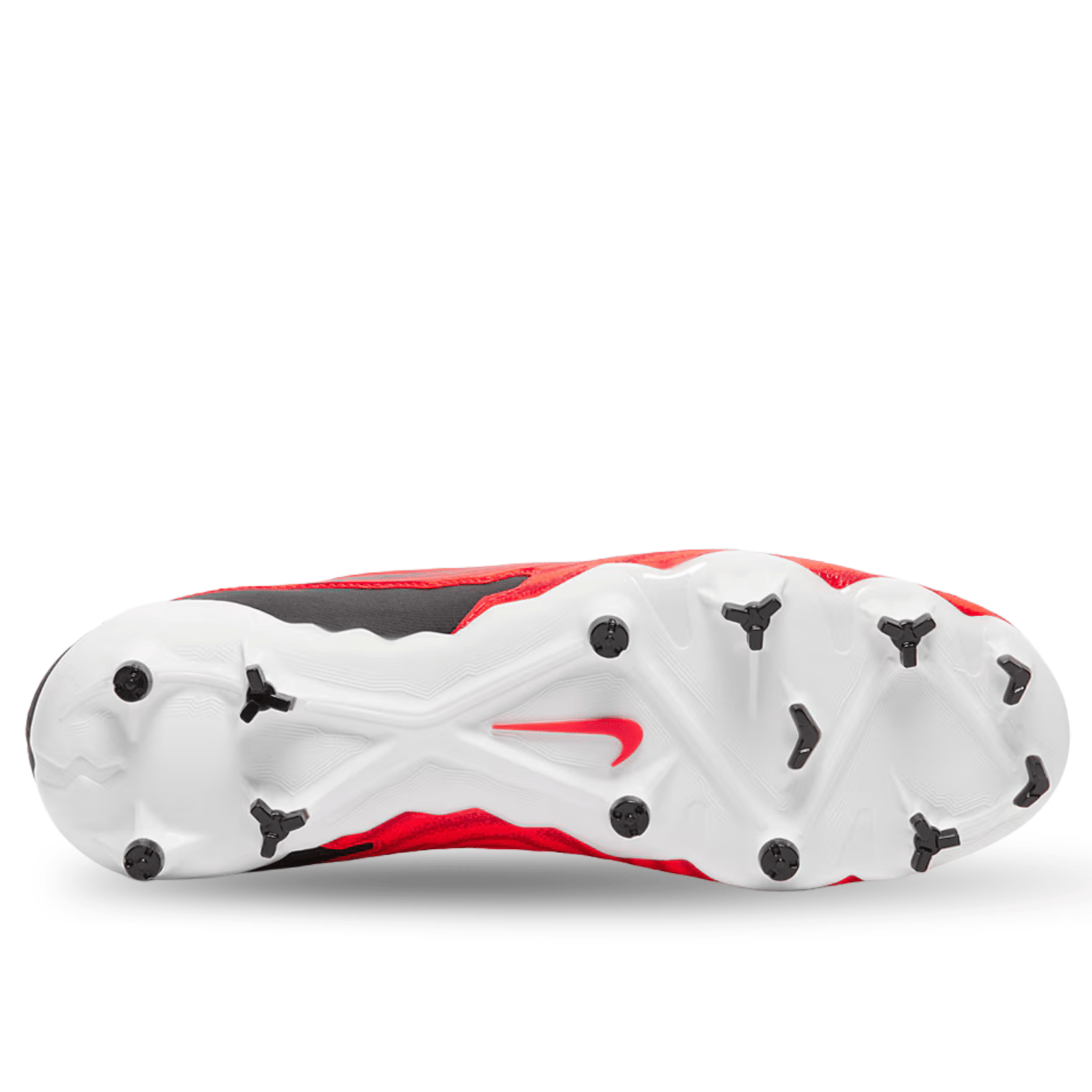 Nike Phantom GX Pro Firm Ground Soccer Cleats (Bright Crimson/Black) | SoccerWearhouse