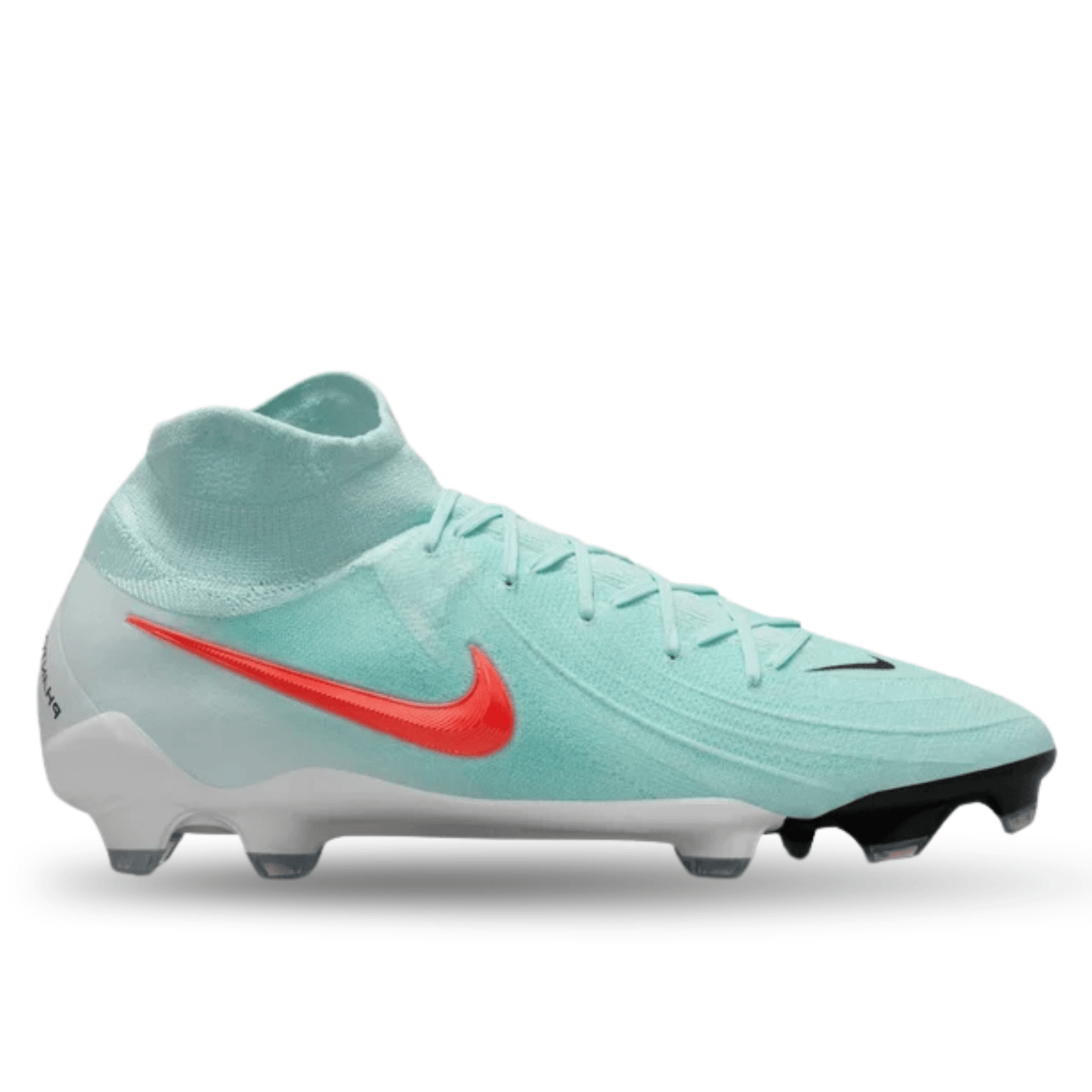 Nike Phantom Luna II Pro FG Soccer Cleats (Mint/Atomic Red) | SoccerWearhouse