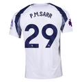 Nike P.M. Sarr Tottenham Hotspurs Home Jersey w/ EPL + No Room For Racism Patch 25/26 (White/Iron/Binary Blue)