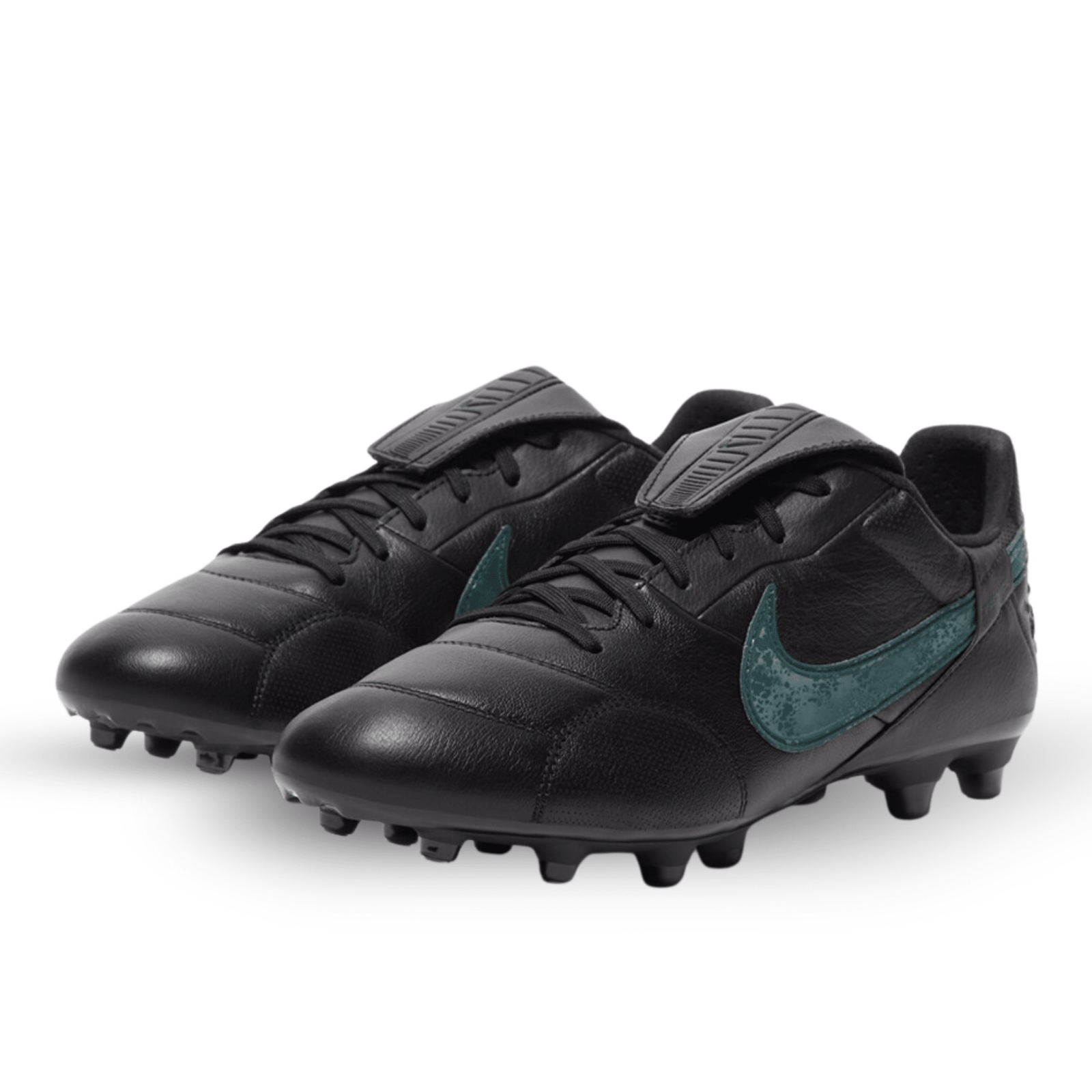 Nike Premier III FG Soccer Cleats (Black/Black Deep Jungle) | SoccerWearhouse