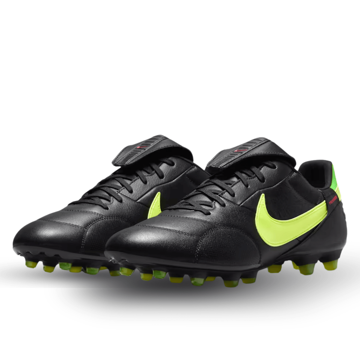 Nike Premier III FG Soccer Cleats (Black/Volt - Green Strike) | SoccerWearhouse