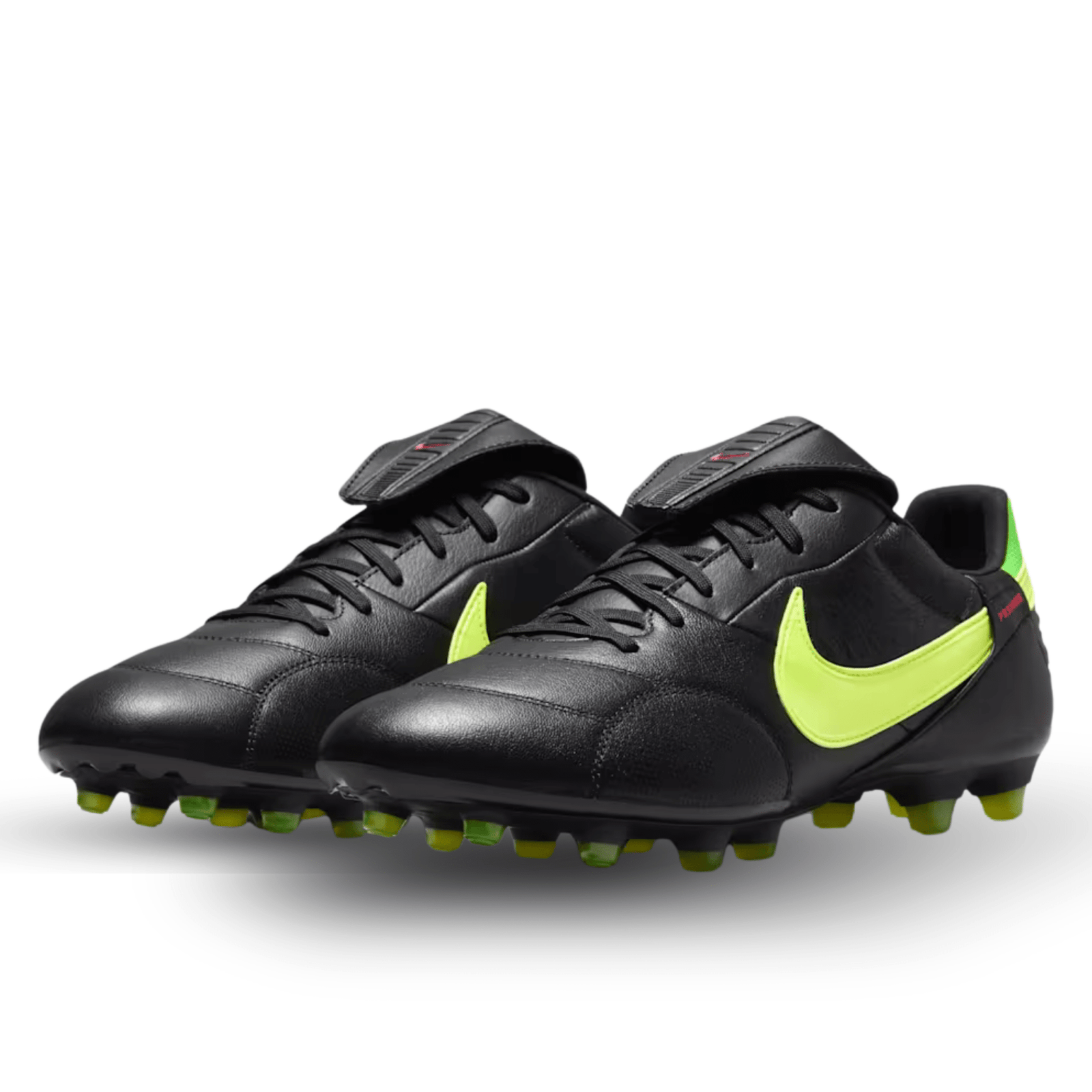 Nike Premier III FG Soccer Cleats (Black/Volt - Green Strike) | SoccerWearhouse