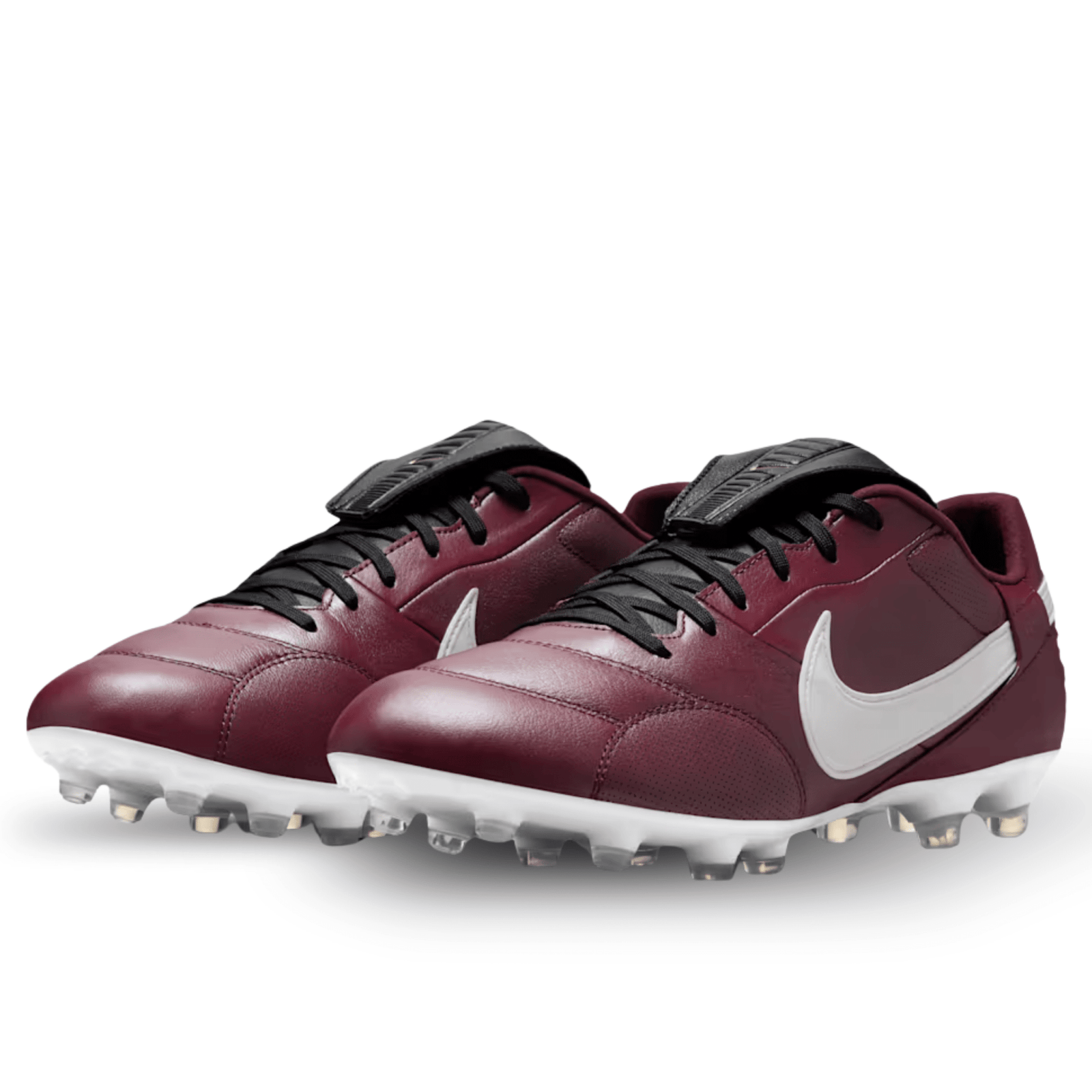 Nike Premier III Firm Ground Soccer Cleats (Merlot/Sail/Black) | SoccerWearhouse
